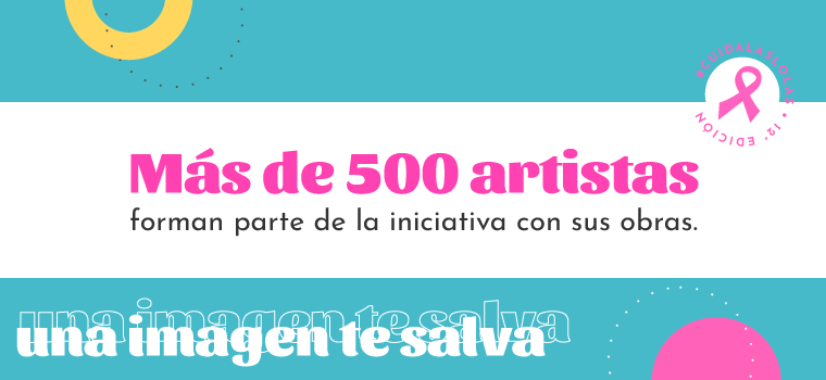 Más de 350 artistas forman parte de la iniciativa con sus obras