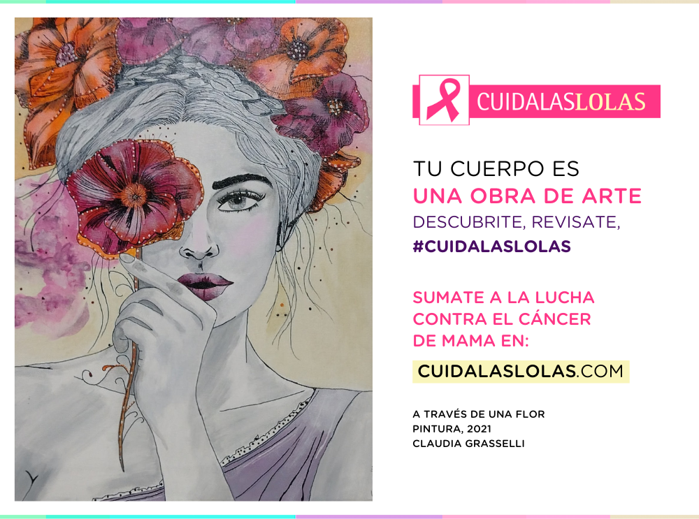 A través de una flor