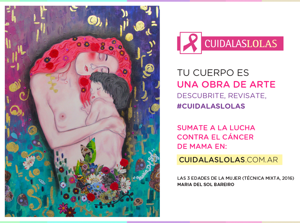 Apropiacion de Gustav Klimt-Frag.* Las 3 edades de la mujer* 